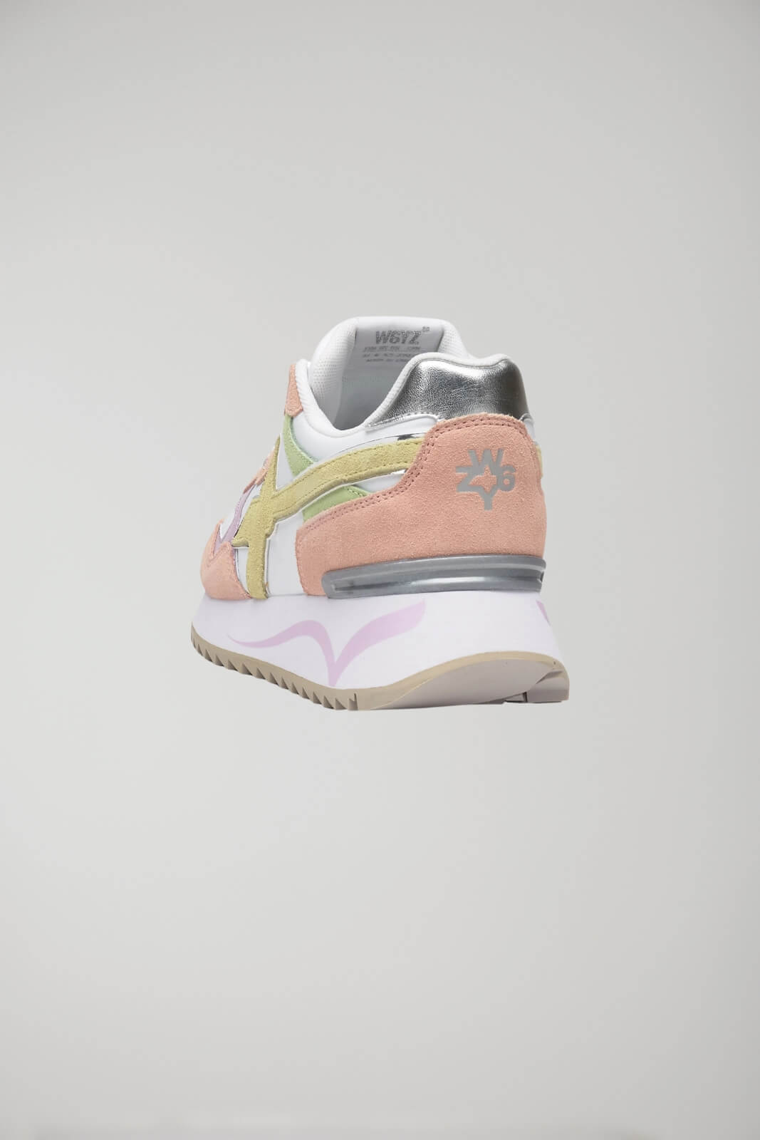 W6YZ Women's Sneakers in Suede and Technical Fabric