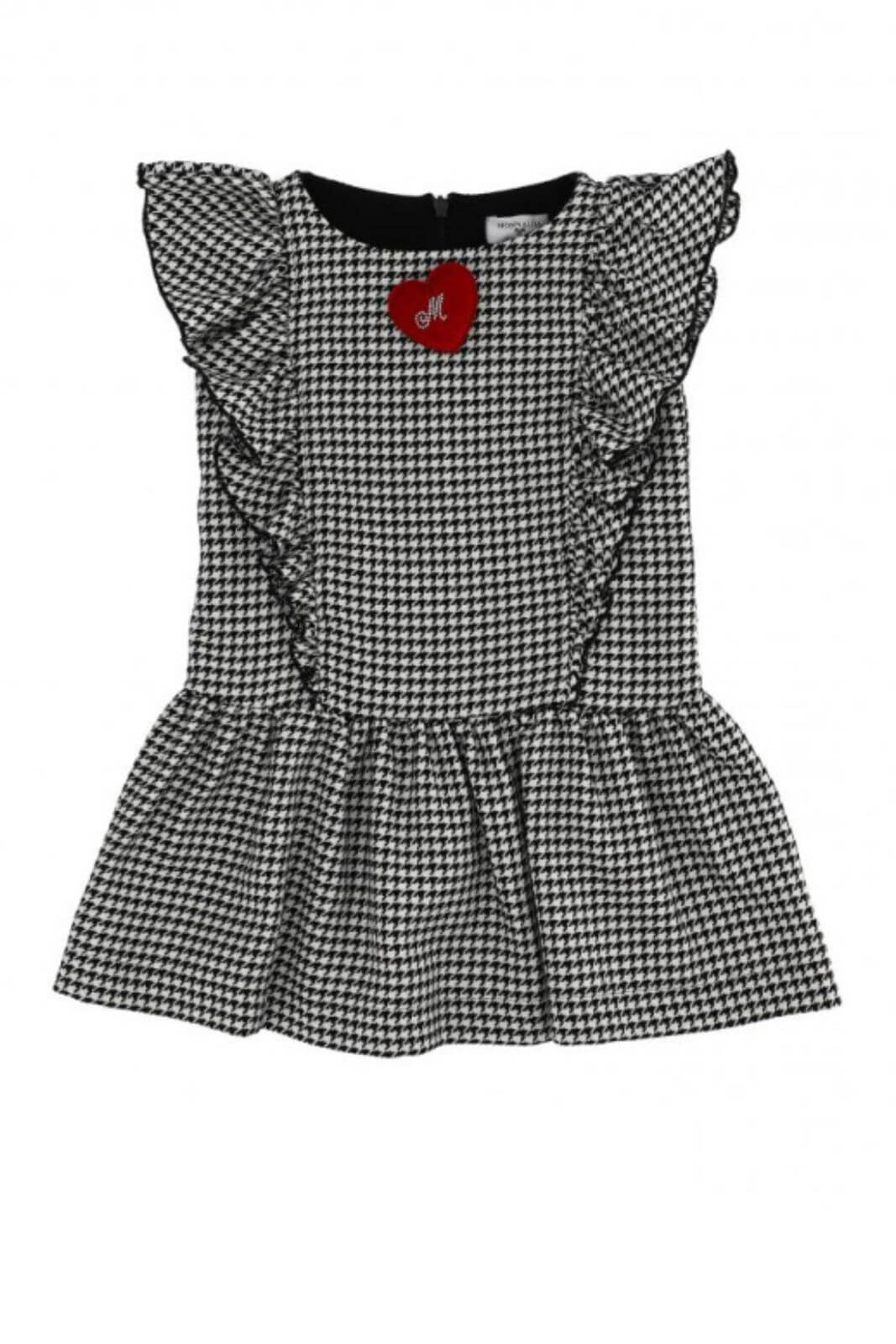 Monnalisa Houndstooth Dress for Girls