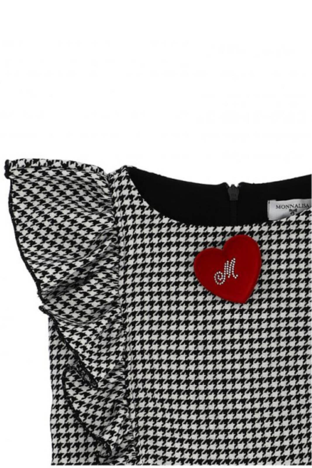 Monnalisa Houndstooth Dress for Girls