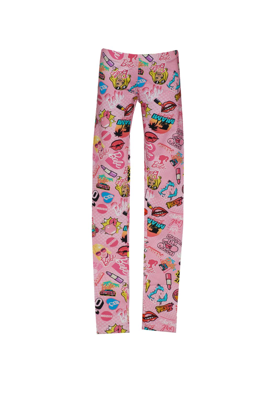 Barbie Patterned Girl's Mousse Leggings