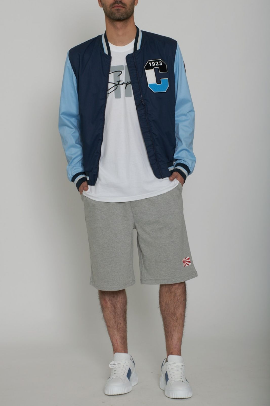 Colmar Men's Bomber Jacket BLOCK VARSITY