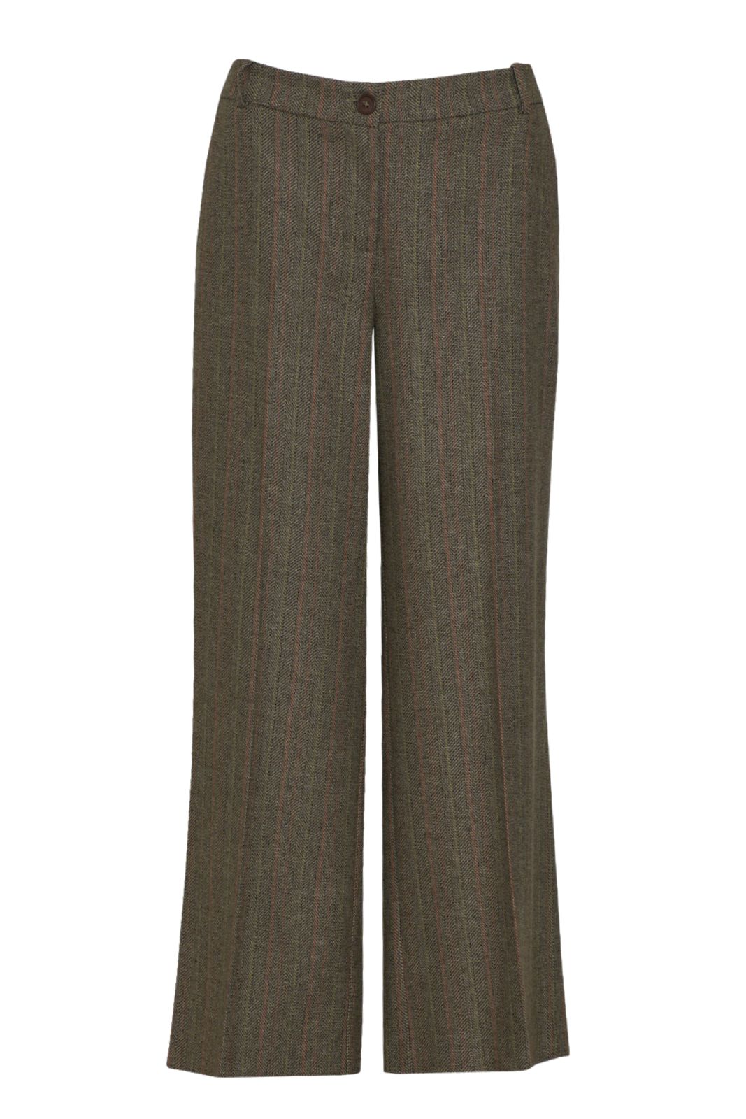 1961 Milano Pantaloni chino a vita regolare con micro-fantasia all over