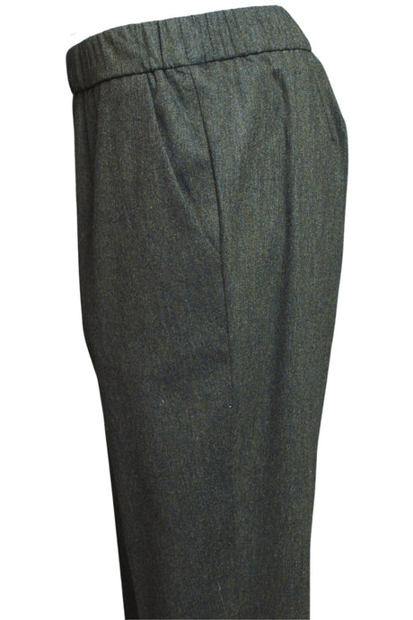 Pantalone donna in lana slip on dettaglio