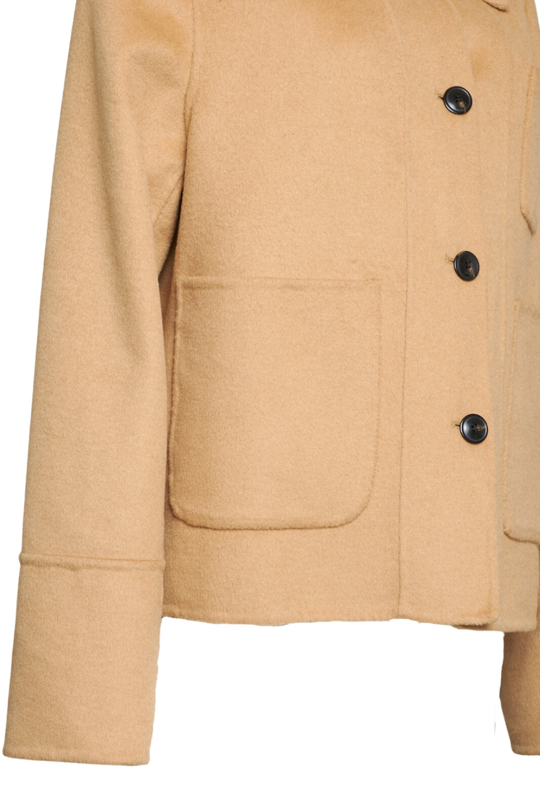 1970 Seventy Cappotto donna monopetto lana dettaglio