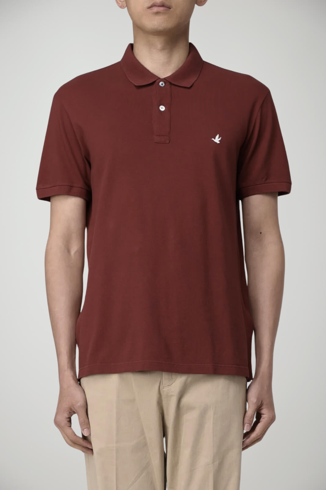 Polo ajustado Brooksfield para hombre