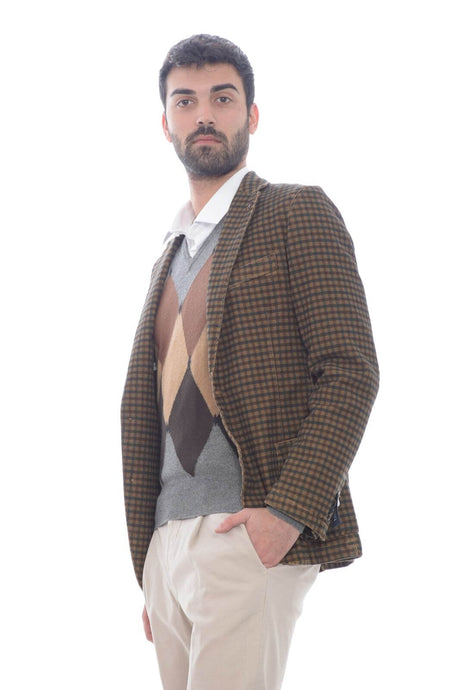 Exigo Men's Checked Jacket