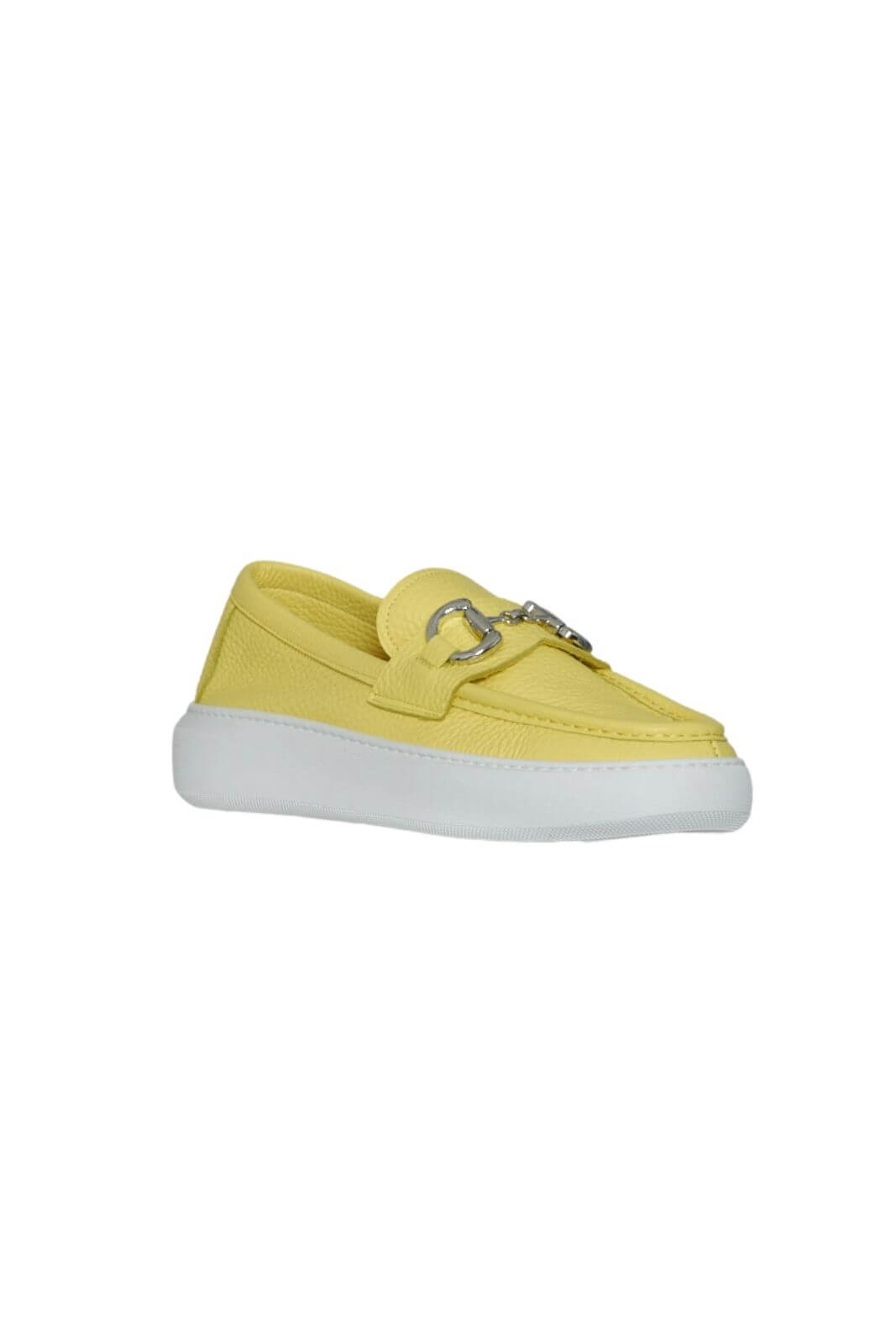 Mocasín Monti para mujer en piel martillada