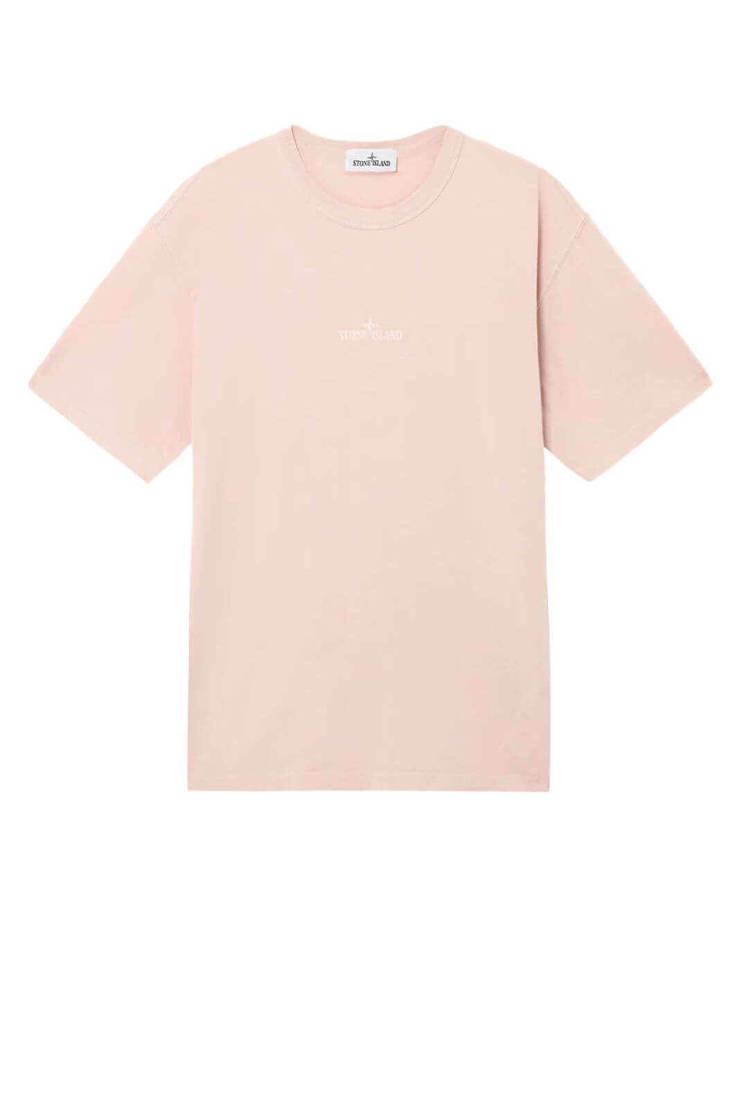 Camiseta de hombre Stone Island JERSEY DE ALGODÓN ORGÁNICO