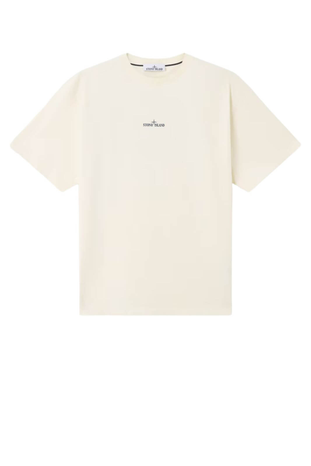 Stone Island Men's T-Shirt with Back Print