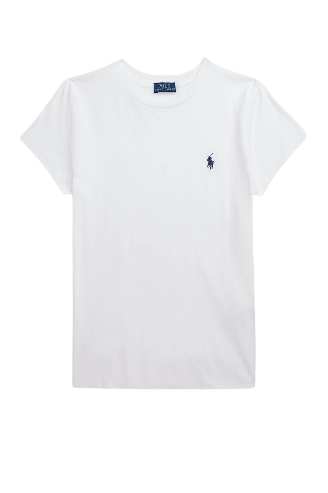 t-shirt donna Polo Ralph Lauren cotone fronte