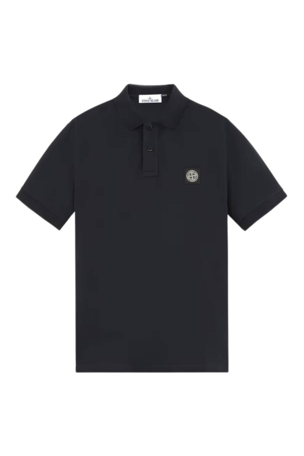 Stone Island men's polo shirt ORGANIC COTTON ELASTANE PIQUÉ