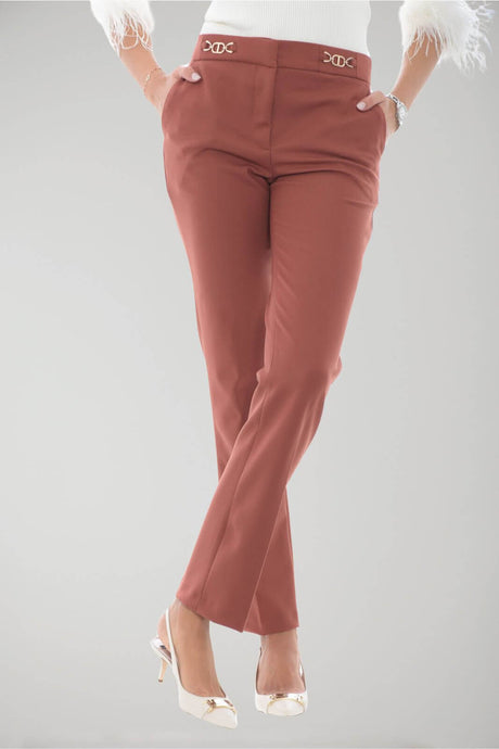 Twinset Milano Pantaloni Donna con morsetti
