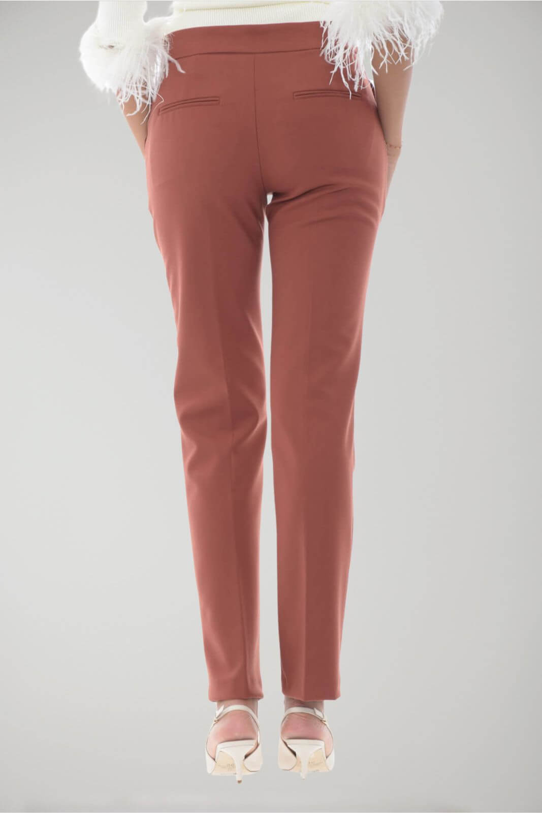 Twinset Milano Pantaloni Donna con morsetti