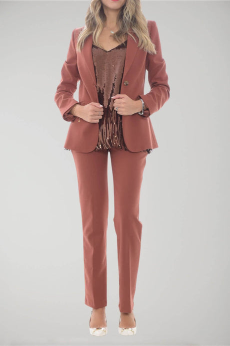 Twinset Milano Pantaloni Donna con morsetti