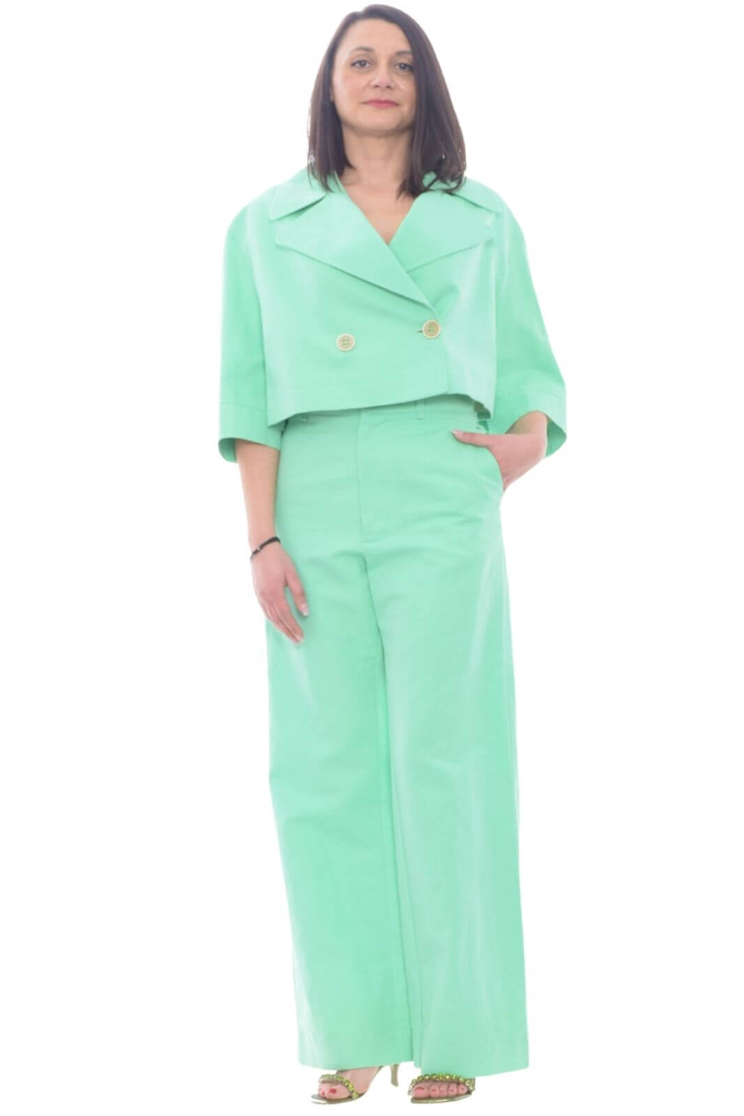 PDR pantaloni donna a palazzo