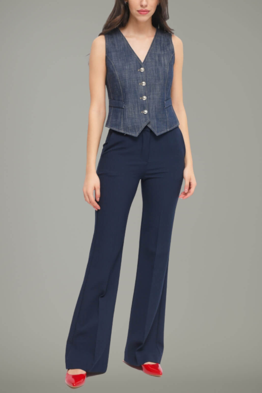 Maryley Pantalone Donna a zampa