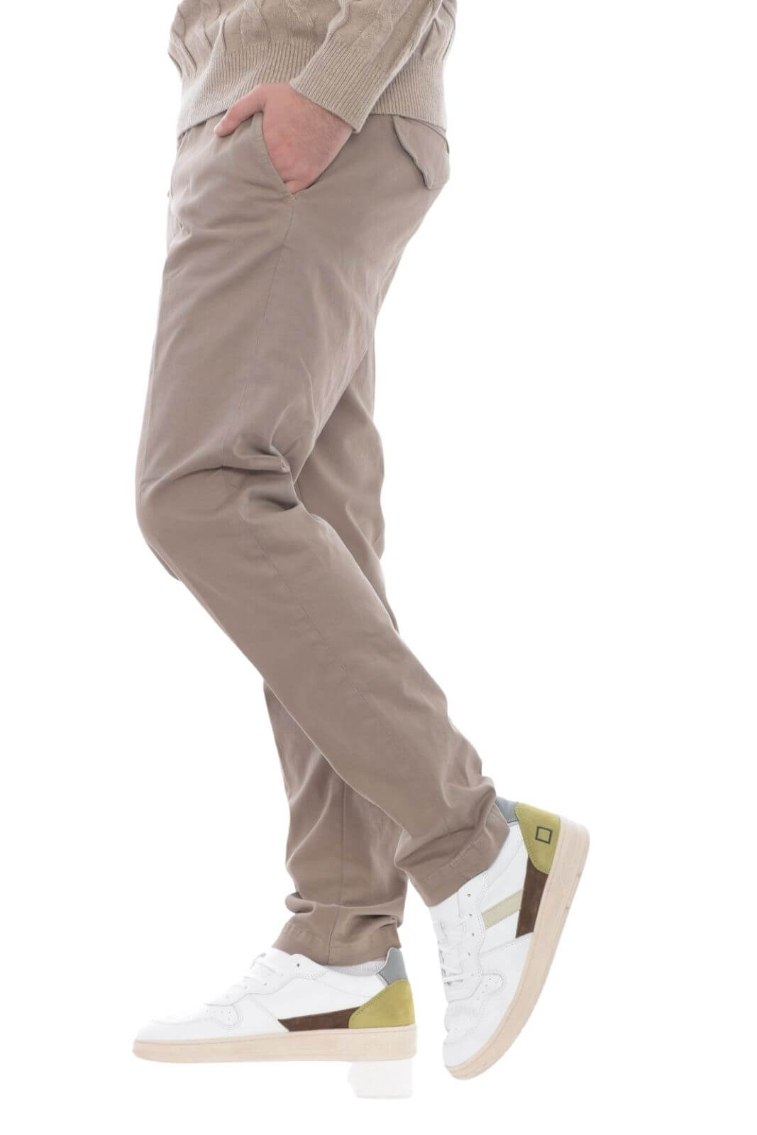 White Sand men's gabardine trousers