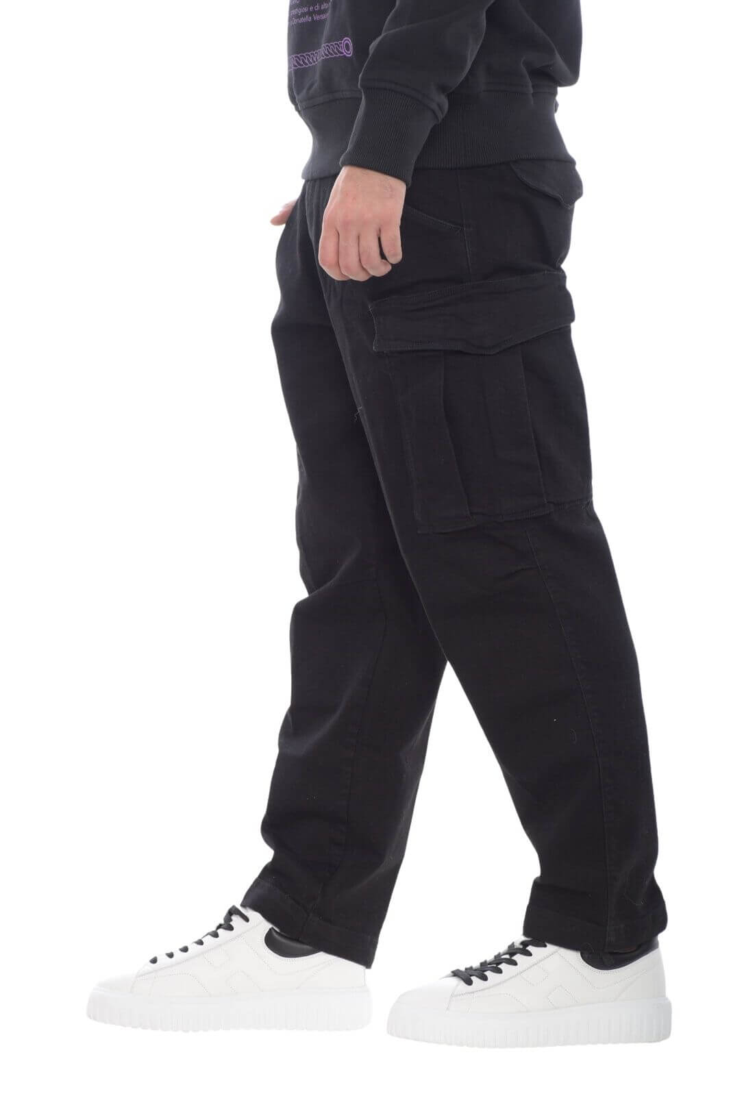 White Sand jeans uomo cargo