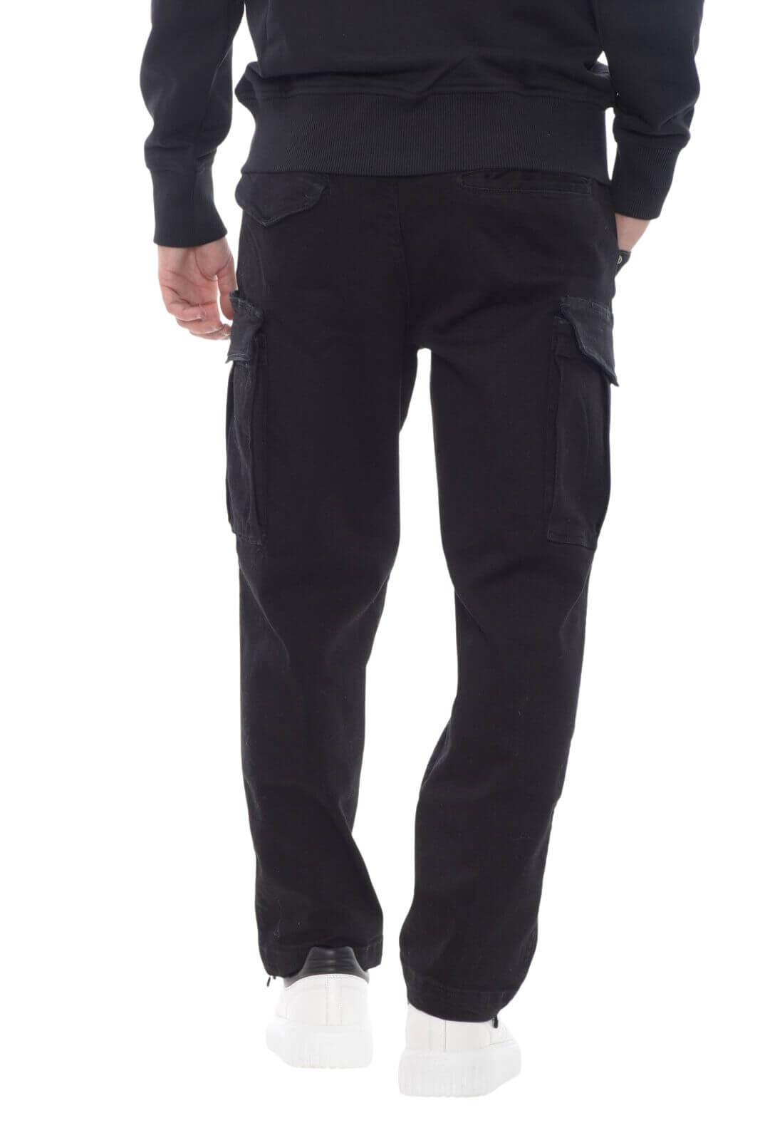 White Sand jeans uomo cargo