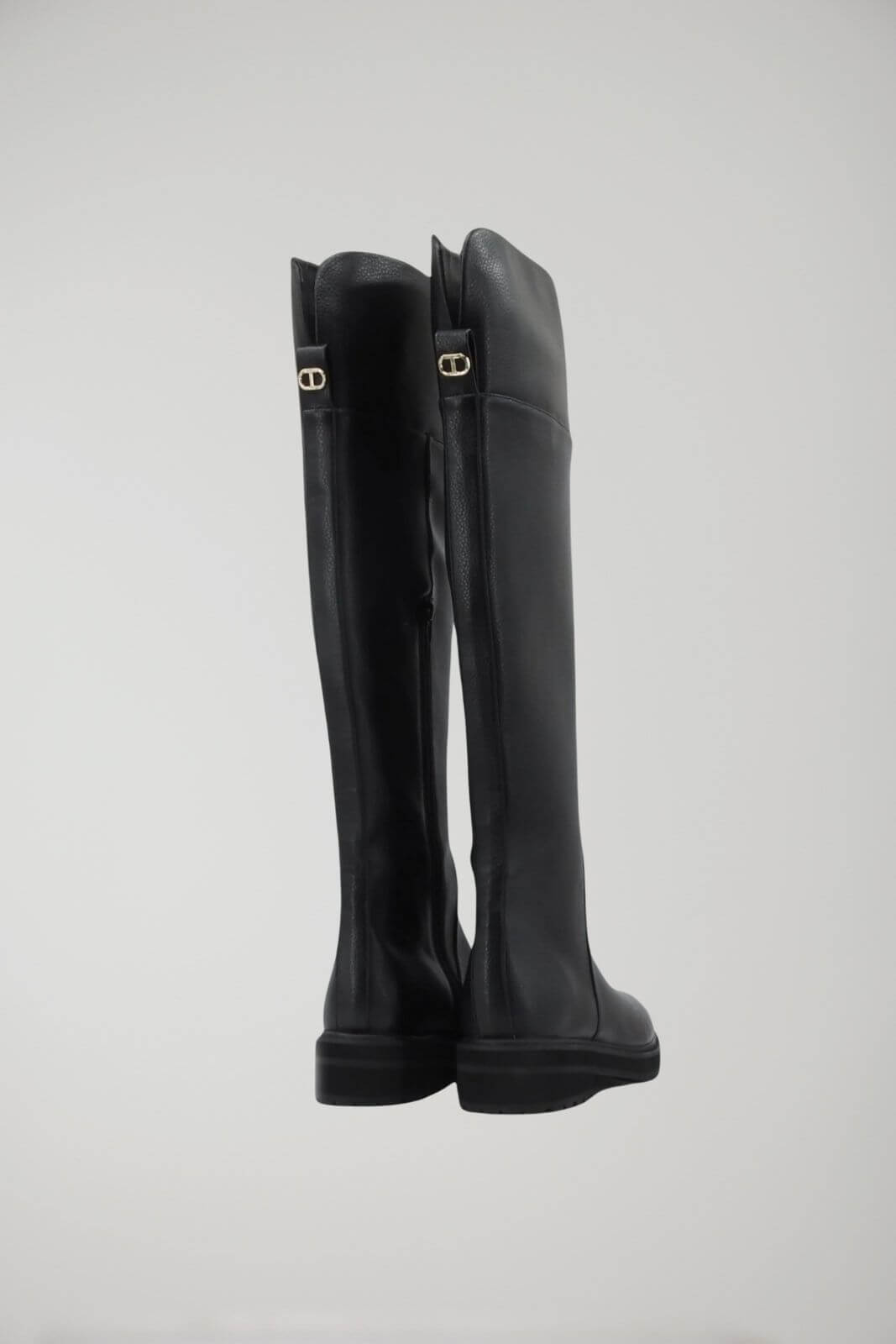 Twinset Milano women's hammered leather boots