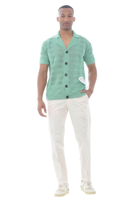 Pantalón de gabardina de hombre White Sand Greg