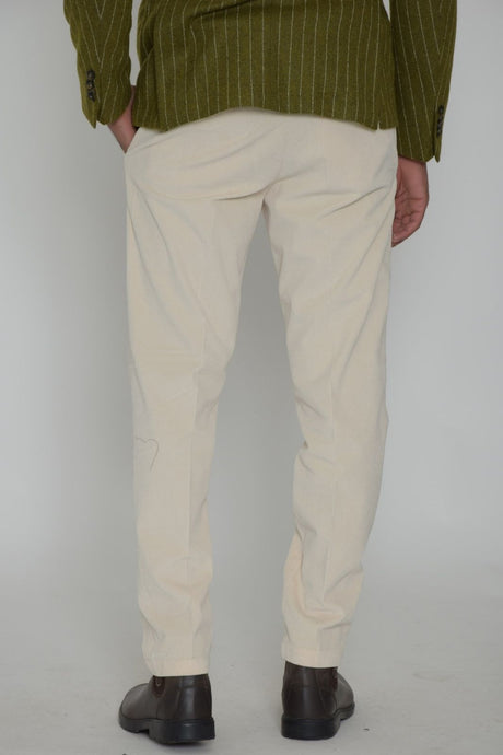 Pantalones de pana para hombre de White Sand