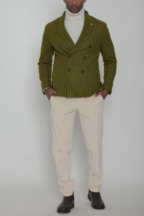 Pantalones de pana para hombre de White Sand