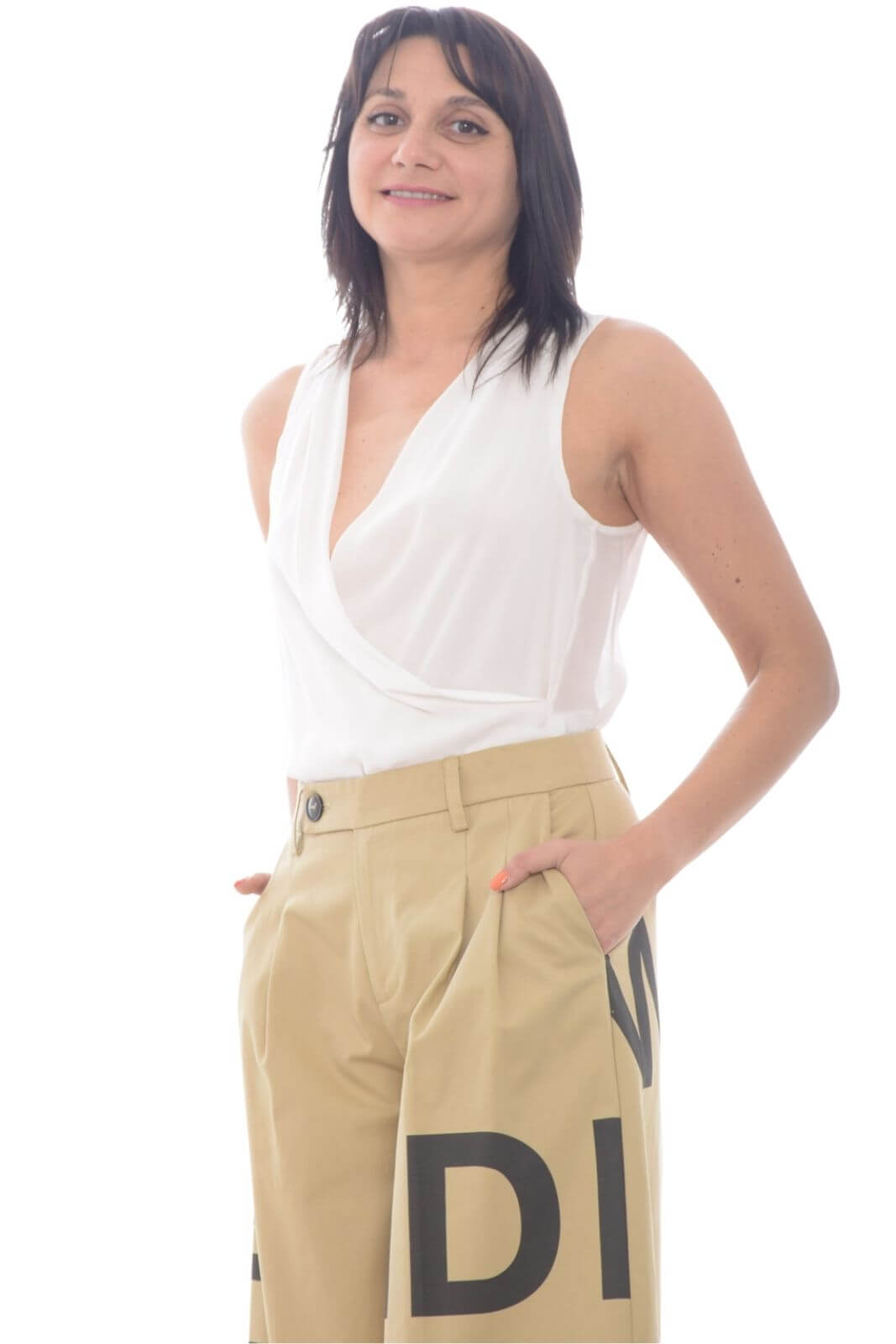 Patrizia Pepe Body Donna in seta