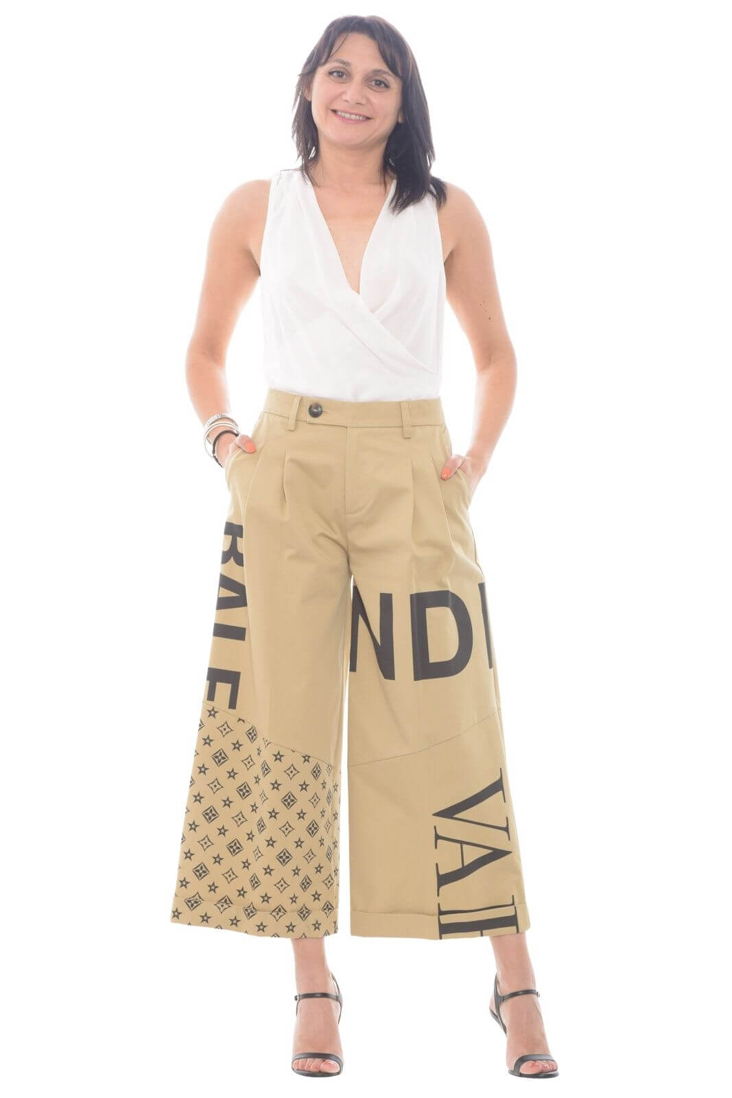 Patrizia Pepe Women's Silk Bodysuit