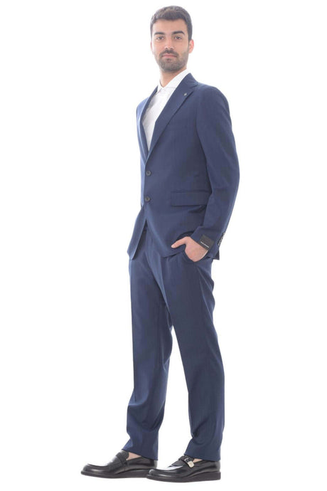 Traje de hombre Tagliatore de raya diplomática