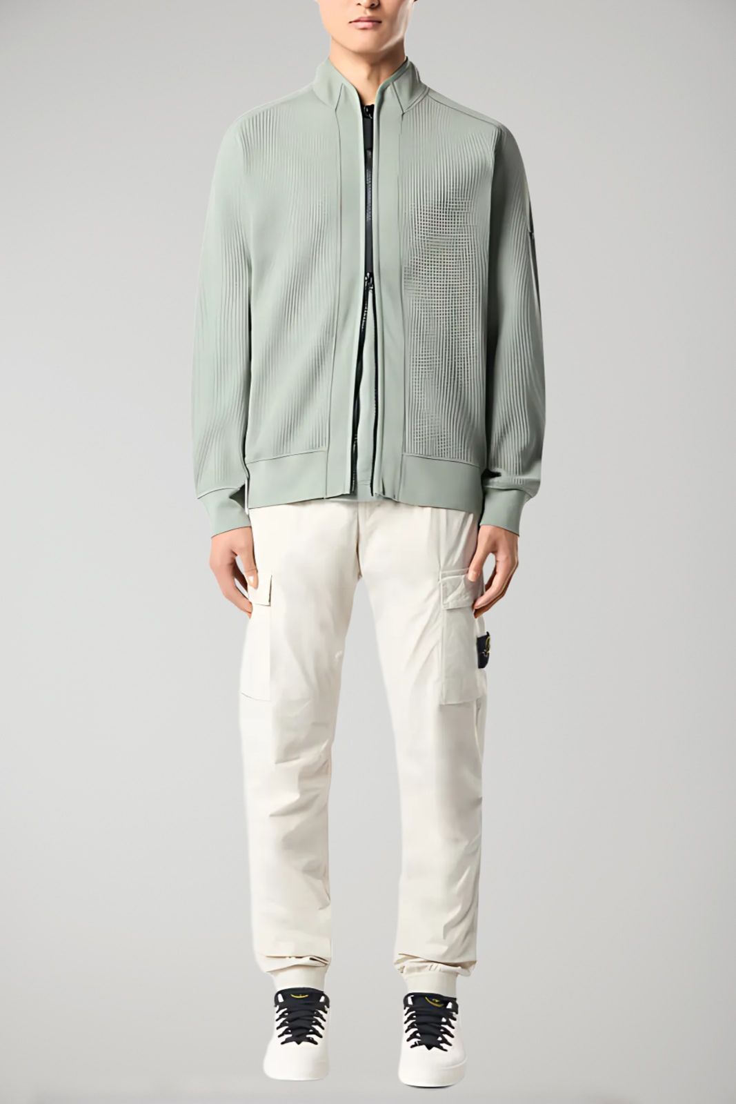 Stone Island pantaloni uomo STRETCH COTTON TELA 'PARACADUTE'