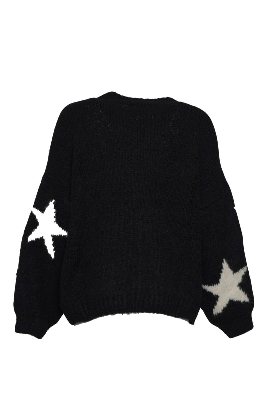 Alley women's sweater with stars