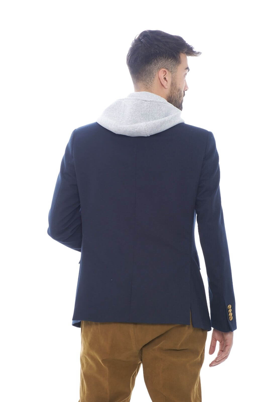 Manuel Ritz men's jacket with hood insert