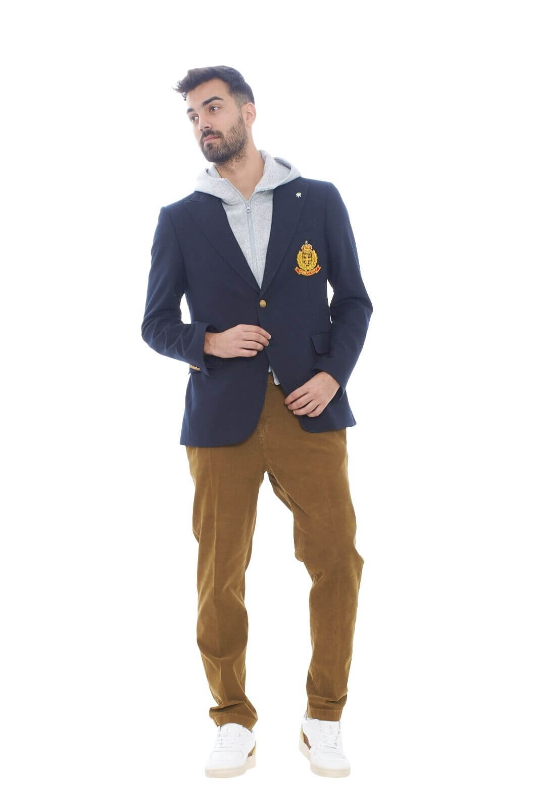 Manuel Ritz men's jacket with hood insert