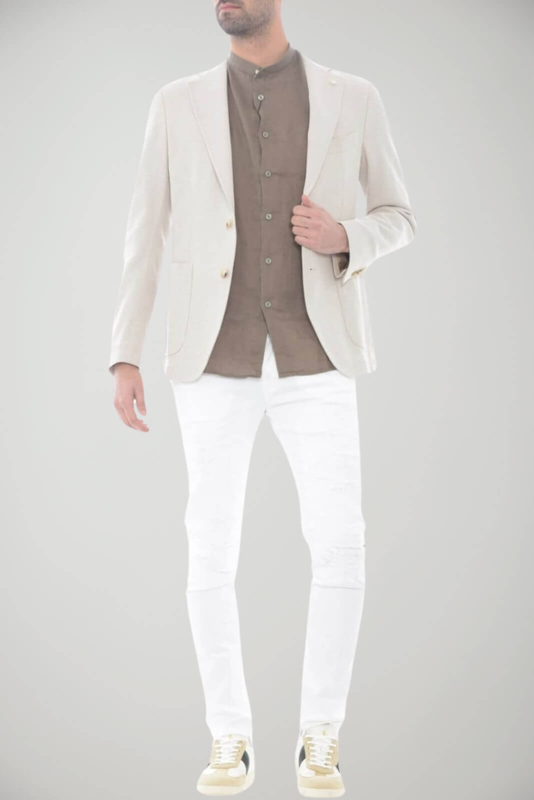 Manuel Ritz men's piquet jacket