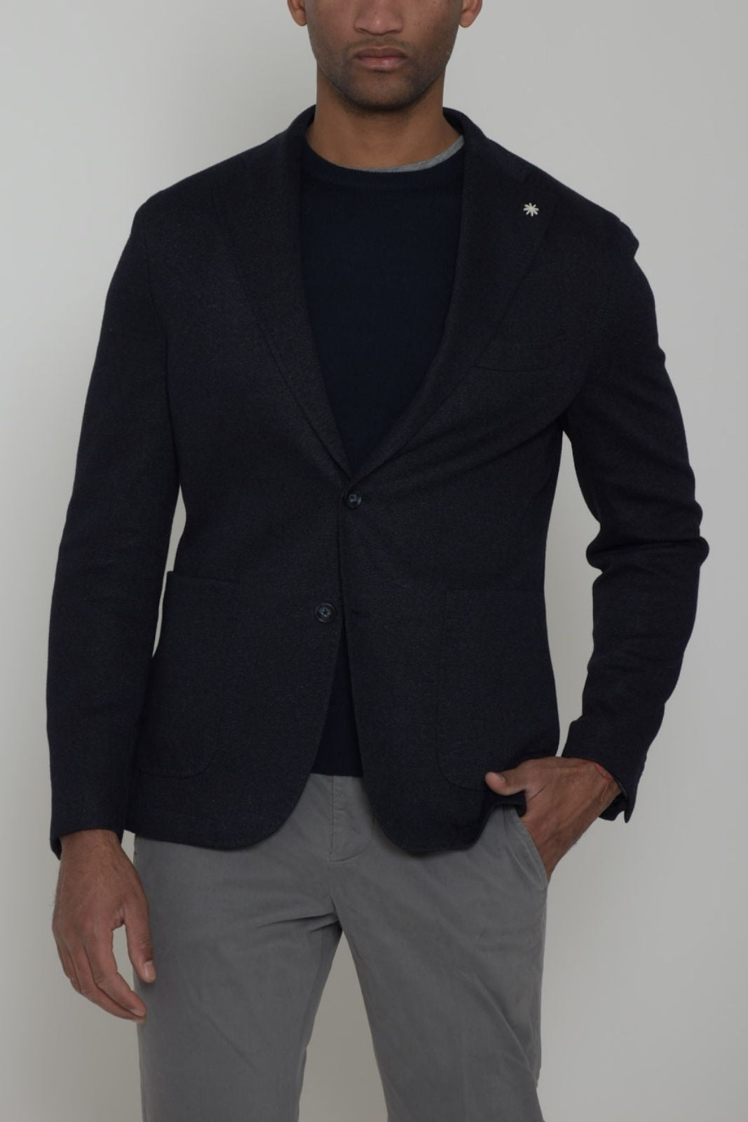 Manuel Ritz men's jacket with micro-processing