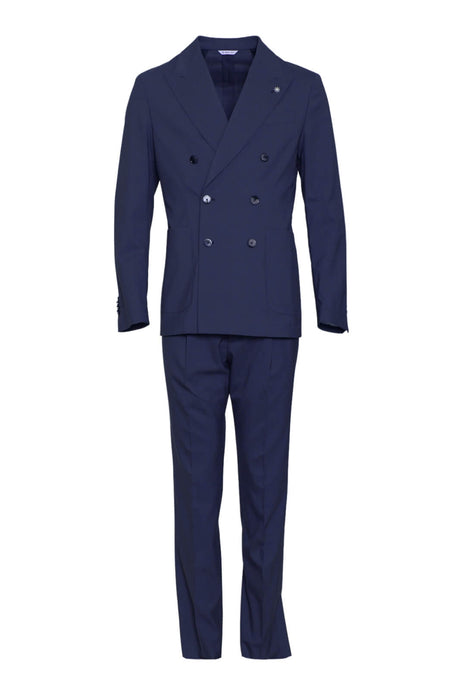 Manuel Ritz double-breasted men's suit
