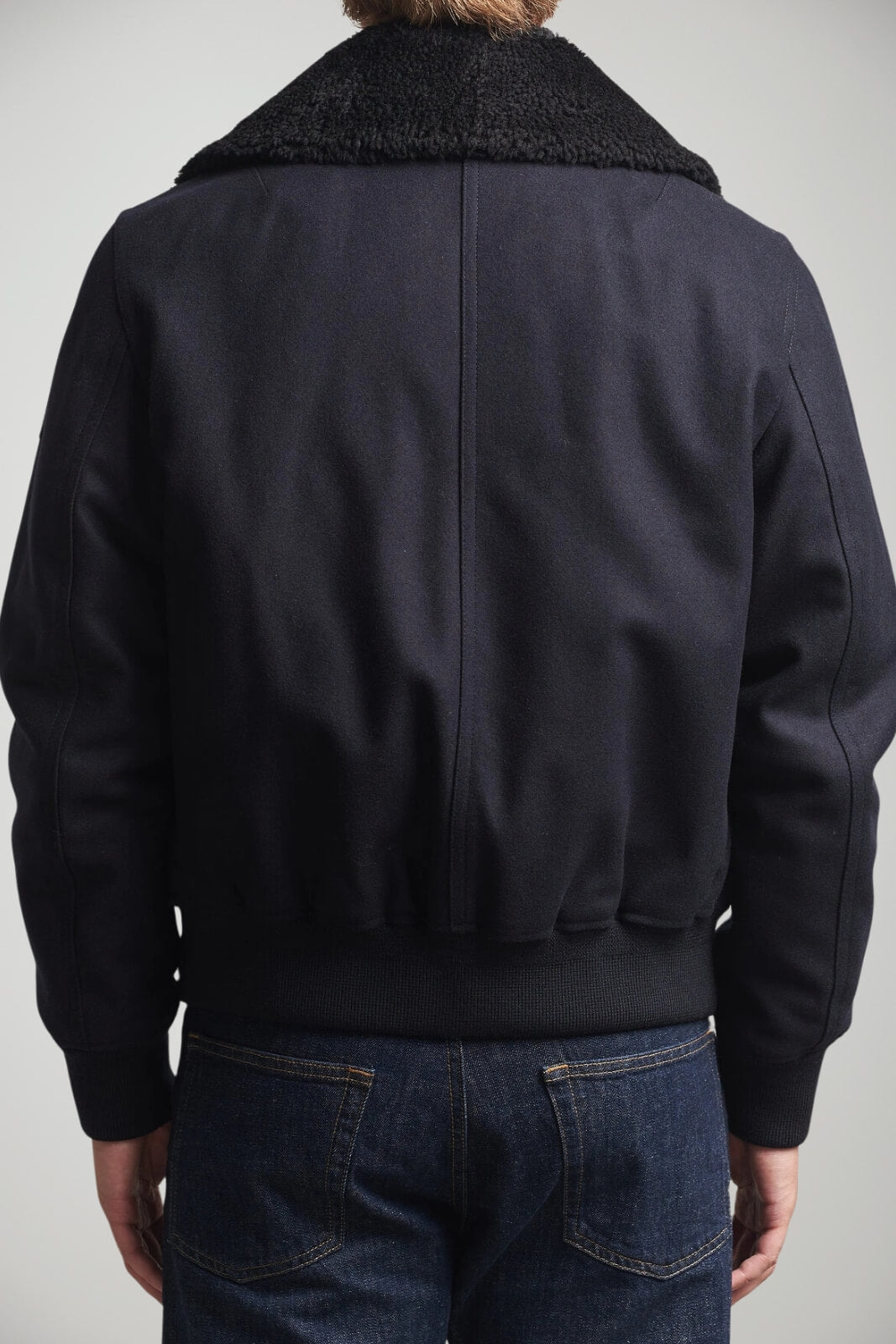 Belstaff Bomber Uomo Welder in misto lana Regular Fit