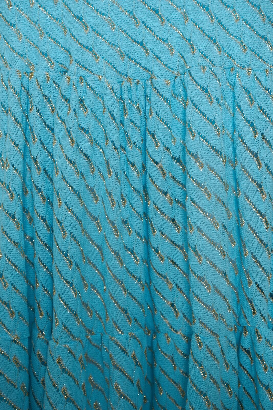 PHO Firenze Gonna lunga con dettagli in lurex