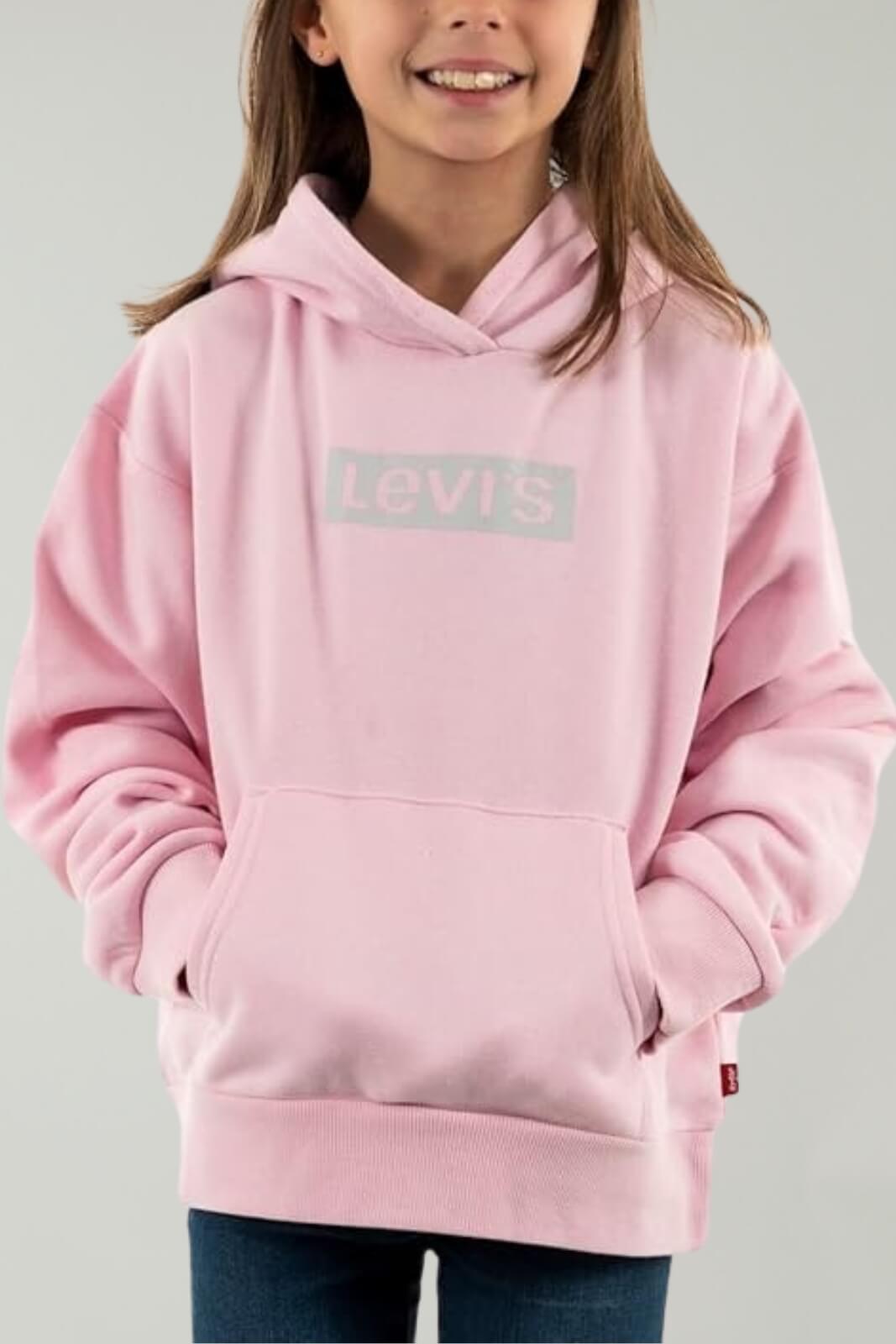 Levi's Felpa Bambina con cappuccio