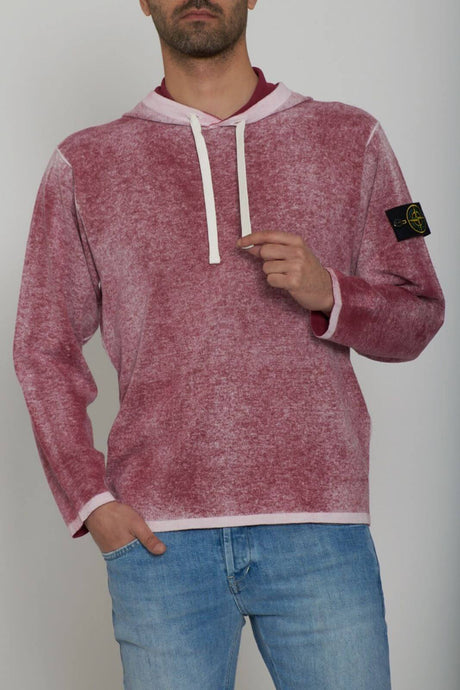 Sudadera Stone Island para hombre con estampado sombreado