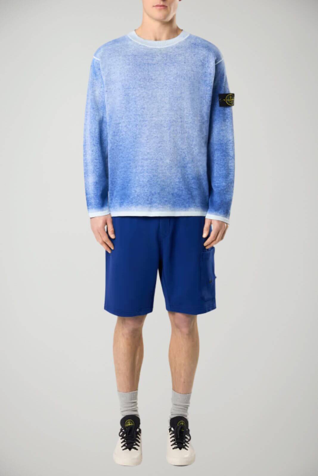 Stone Island men's sweater RAW HAND LIGHT ORGANIC COTTON