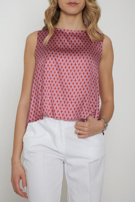 Top de mujer Niù con estampado integral