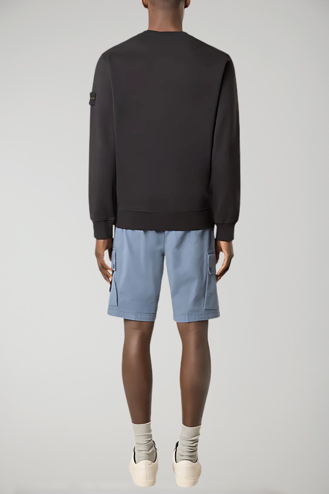 Stone Island ORGANIC COTTON FLEECE crewneck sweatshirt