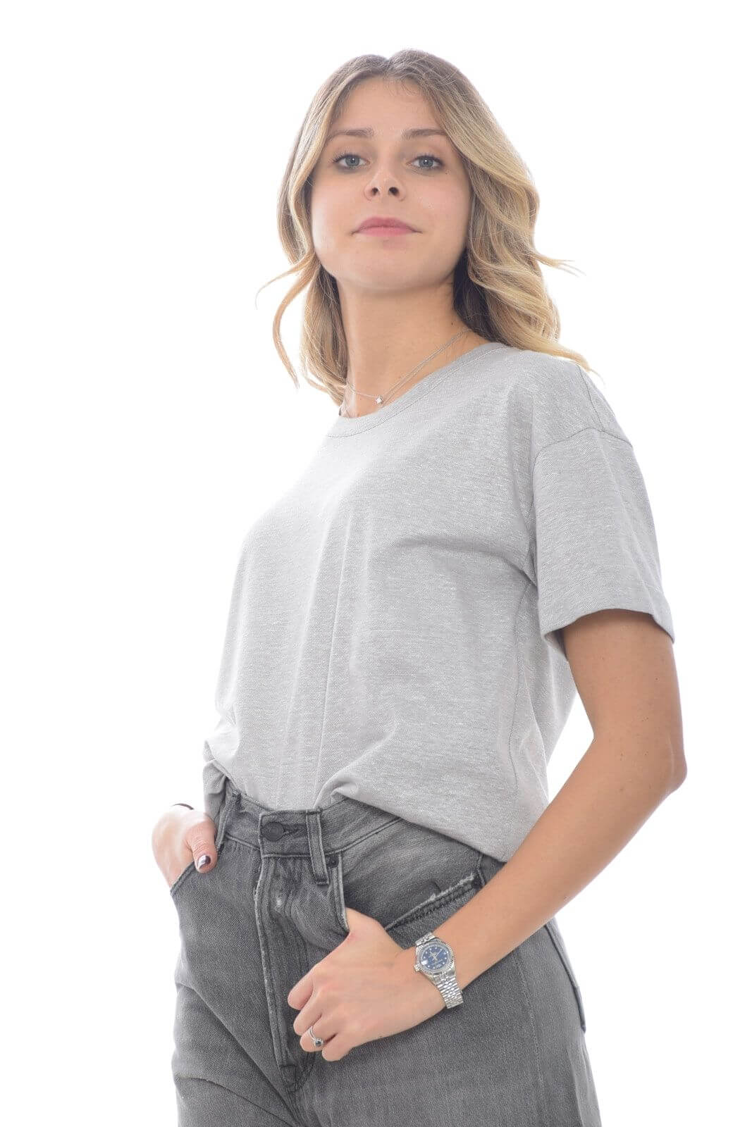 Peserico Women's Crewneck T-shirt