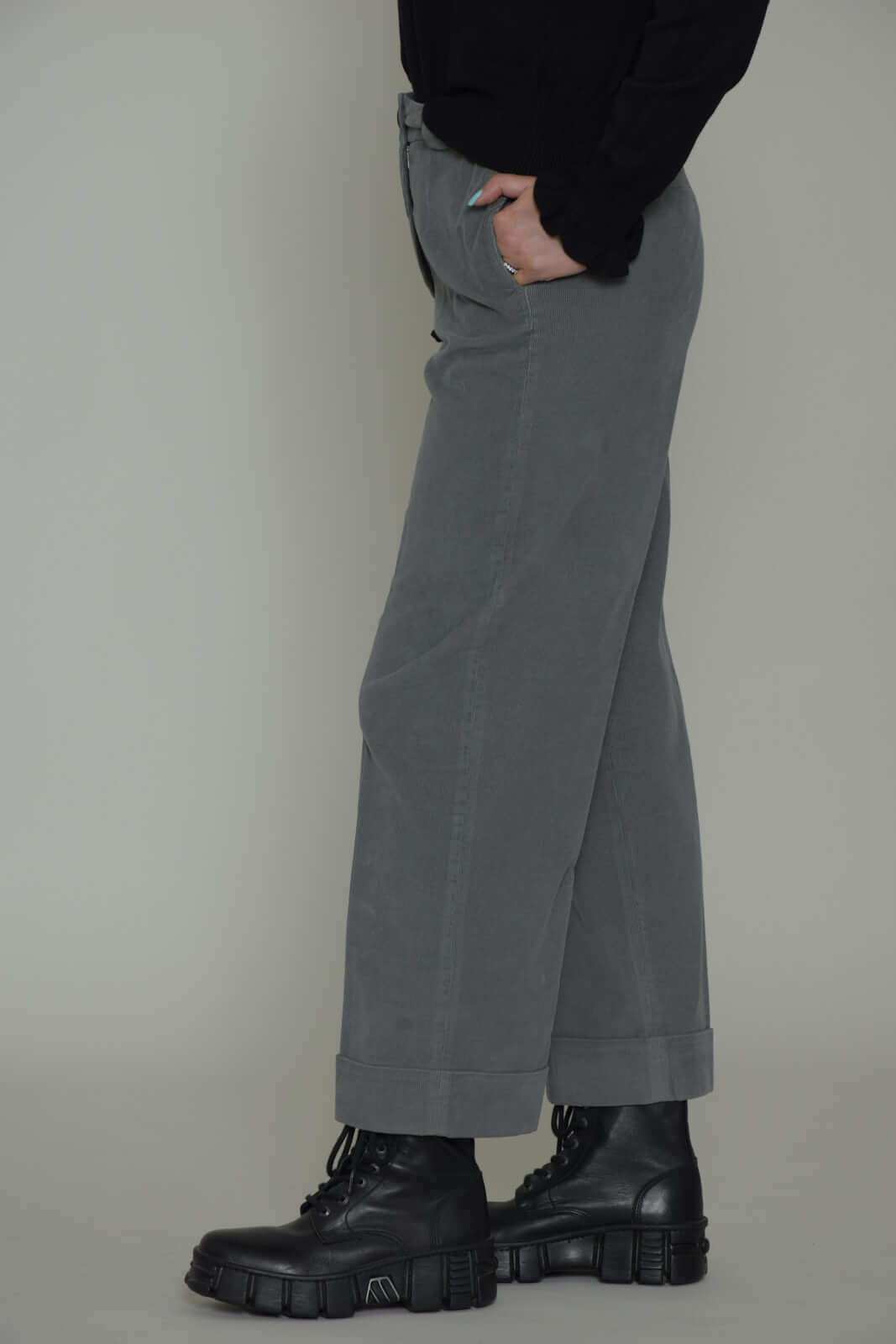 Peserico Easy Pantalone Donna in coste di velluto