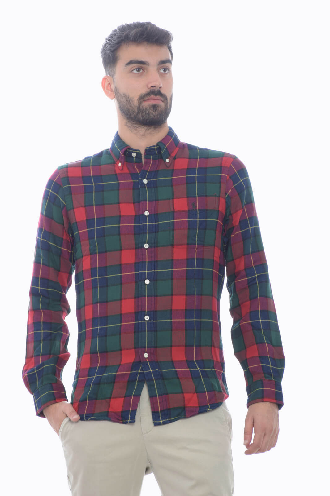 Polo Ralph Lauren camicia uomo a quadri