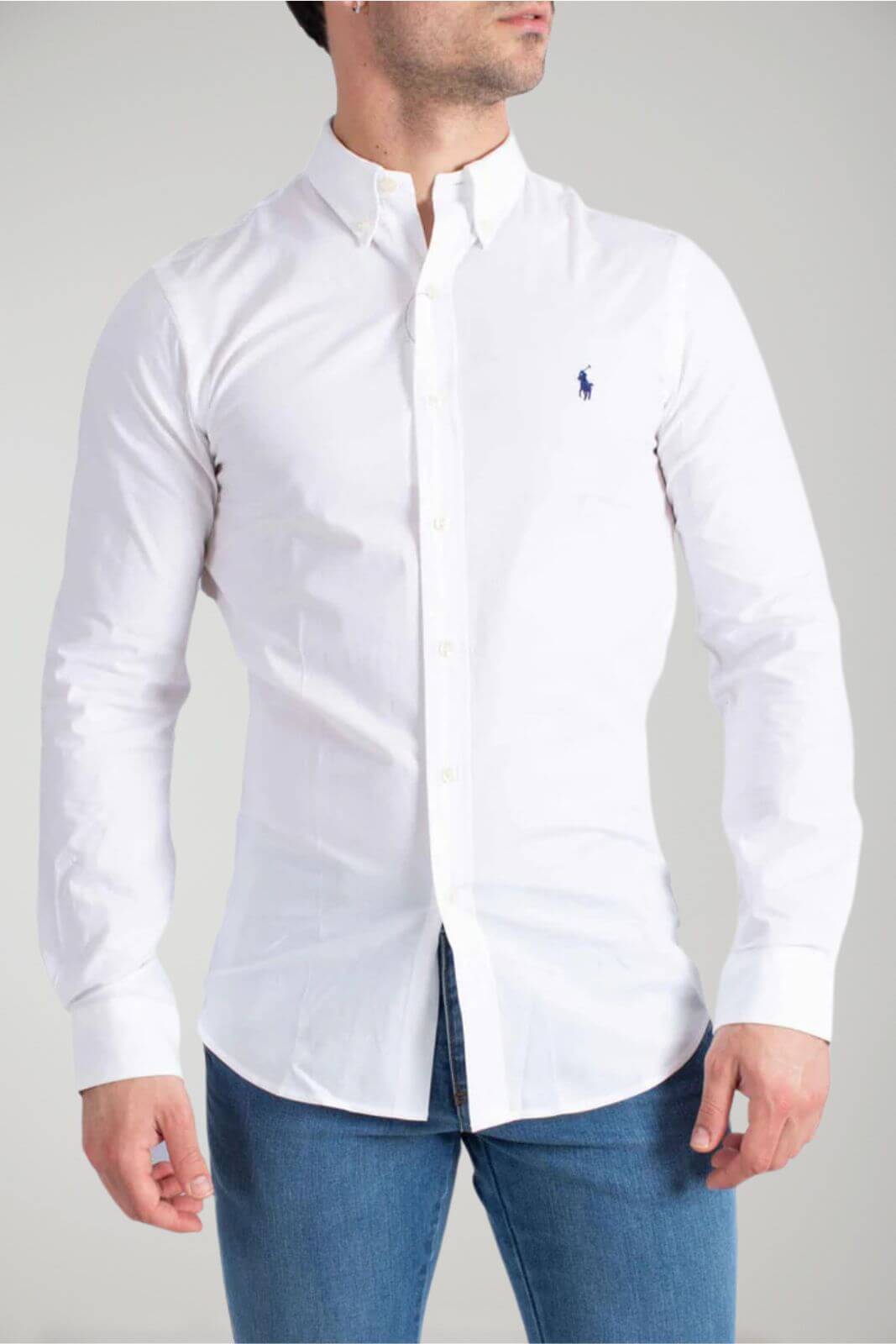 Polo Ralph Lauren camicia uomo stretch