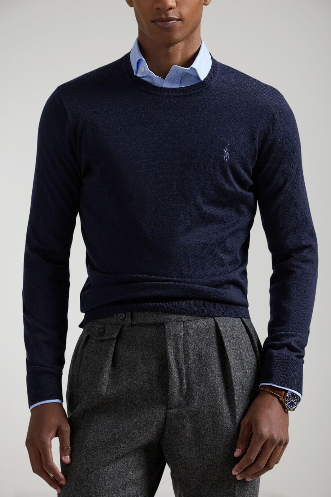Polo Ralph Lauren men's shaved wool sweater