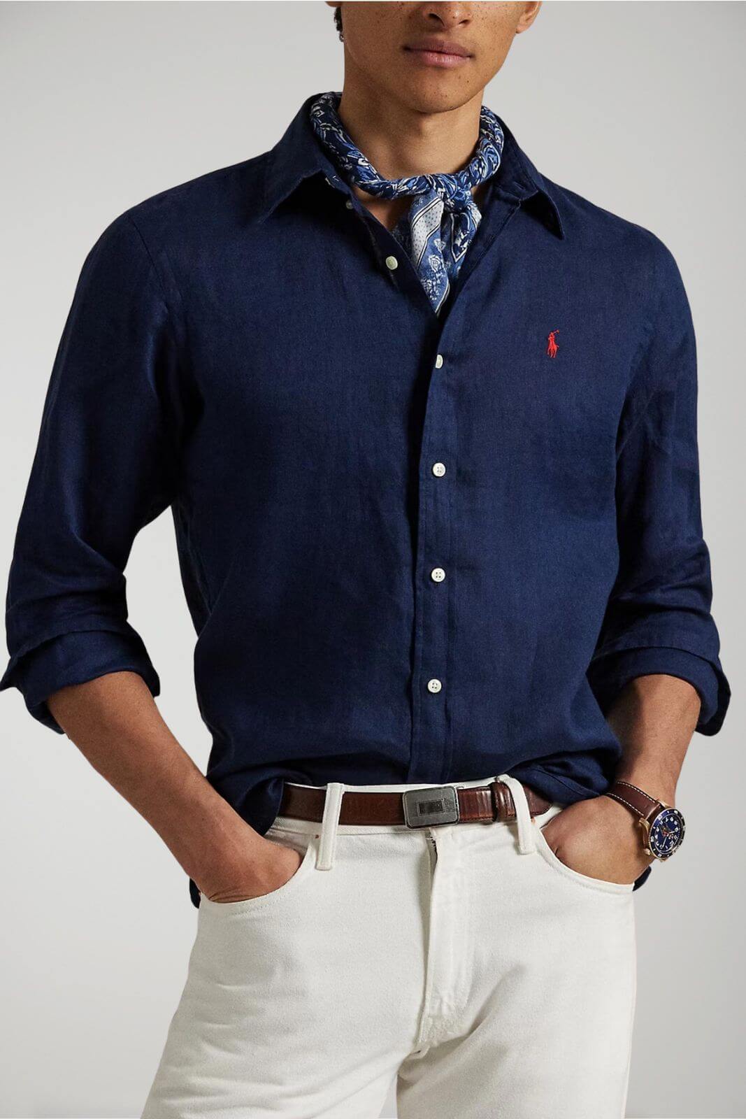Polo Ralph Lauren men's linen shirt